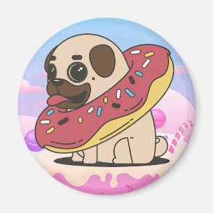 Íman Pug Gato