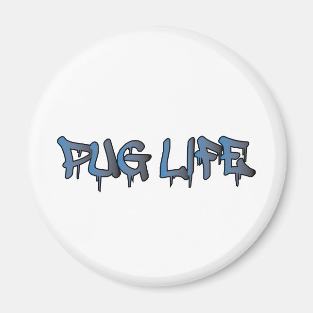 Íman Pug Life (Frente)