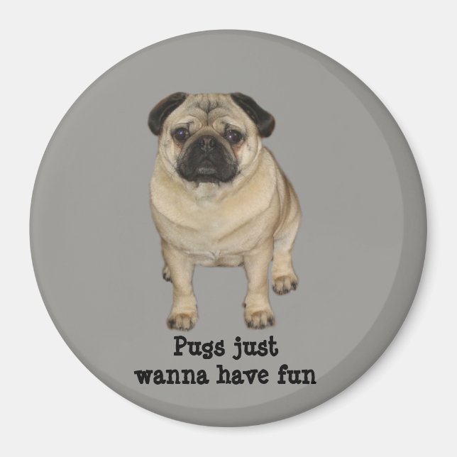 Íman Pug Magnet (Frente)
