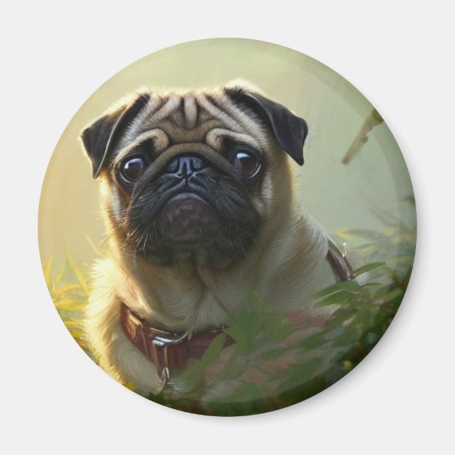 Íman Pug Magnet (Frente)