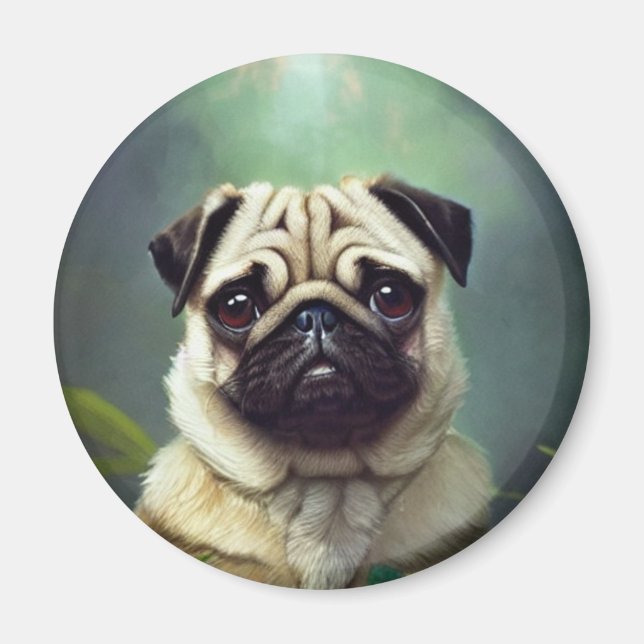 Íman Pug Magnet (Frente)