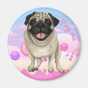 Íman Pug Me Magnet