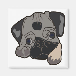 ÍMAN PUG PUPPY DOG