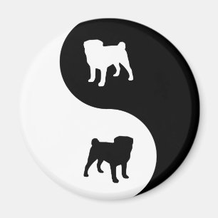 Íman Pug Yin Yang