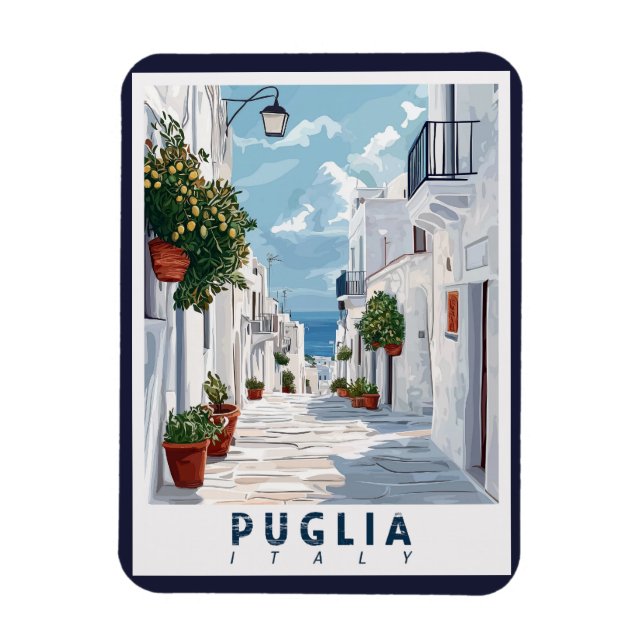 Íman Puglia, Itália: A Retro (Vertical)