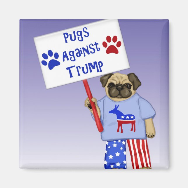 Íman Pugs contra Trump (Frente)