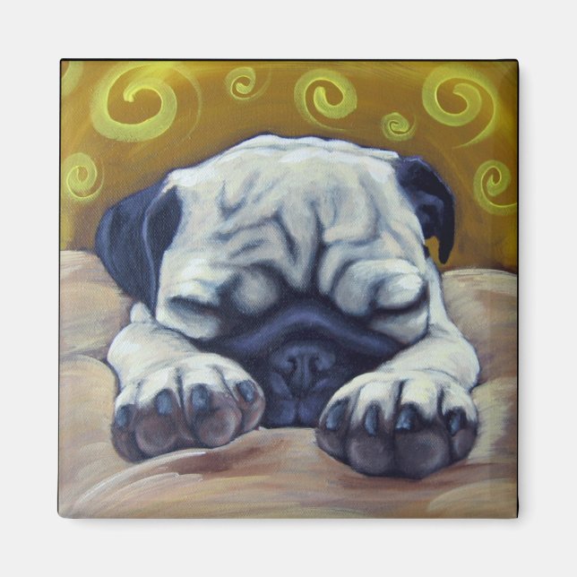 Íman PugSleepy (Frente)