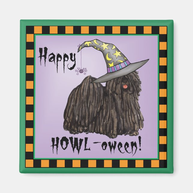 Íman Puli Witch Magnet (Frente)