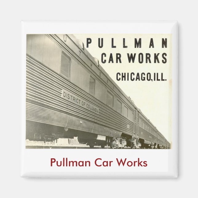 Íman Pullman Car Works Magnet (Frente)