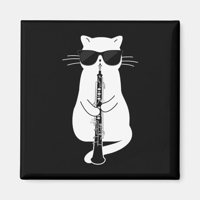 Íman Pulmões Vestidos De Gato De Oboo (Frente)