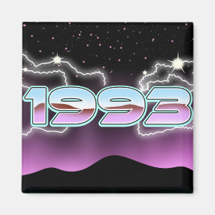 Íman Pulseira de cartão postal eletrônico de 1993