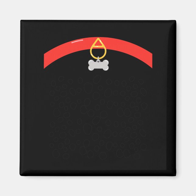 Íman Pulseira de Osso com Estampa de Pata Assustadora d (Frente)