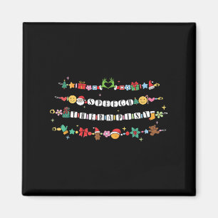 Íman Pulseira de Terapia da Fala Natal Amizade Slp X