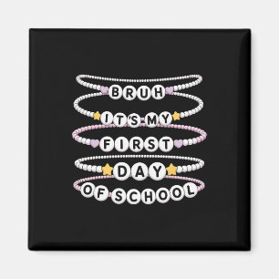 Íman Pulseiras de Boas-Vindas de Volta à Escola Primeir