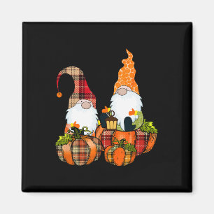 Íman Pumpkin Gnomos Queda do outono Cute Halloween Than
