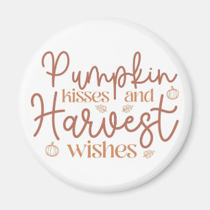 Íman Pumpkin Kisses e Eixos de Colheita