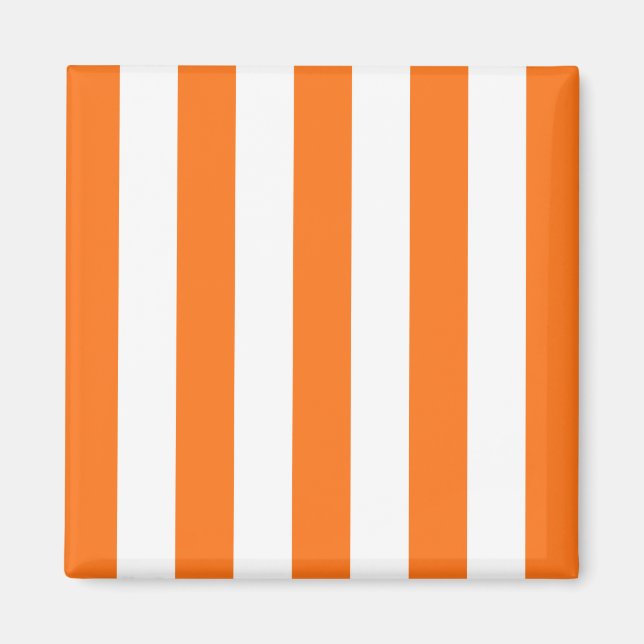 Íman Pumpkin Laranja Branco XL Padrão (Frente)