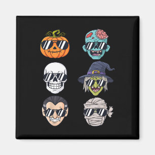 Íman Pumpkin mais fixe Halloween Skeleton Bruxa Vampiro