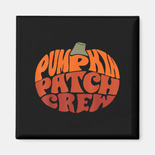 Íman Pumpkin Patch Crew Engraçado Pumpkin Patch Obrigad