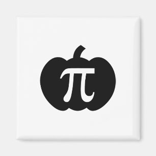 Íman Pumpkin Pi Pie Math Professor Halloween Engraçado