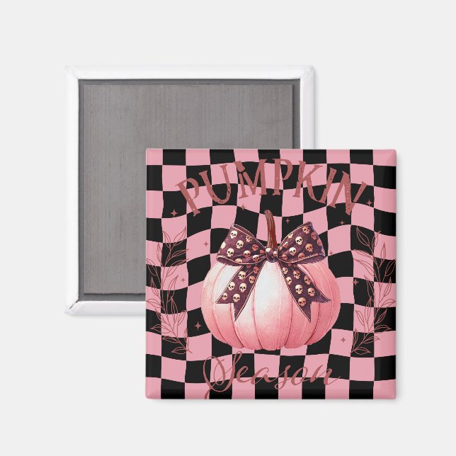 Íman Pumpkin rosa-claro com Arco (Front/Back)