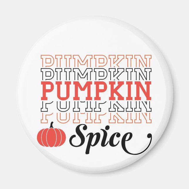 Íman Pumpkin Spice (Frente)