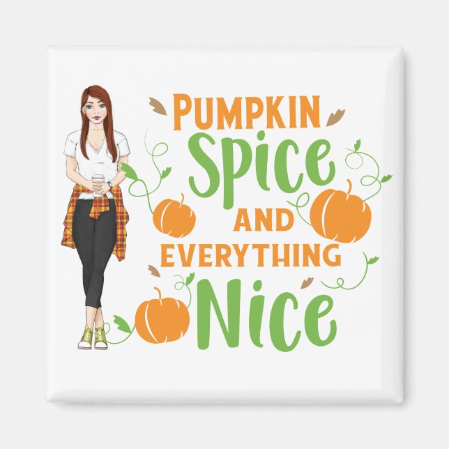Íman Pumpkin Spice (Frente)