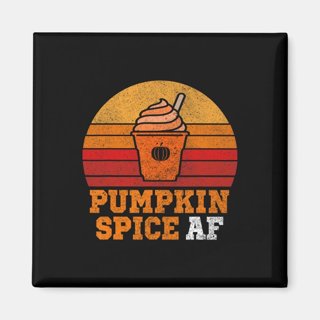 Íman Pumpkin Spice Af Divertimento Men Marido Roupa Hal (Frente)