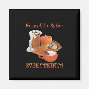 Íman Pumpkin Spice All Sloth Halloween
