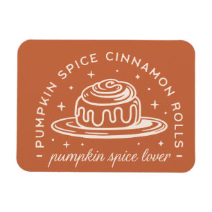 Íman Pumpkin Spice Cinnamon Rolls