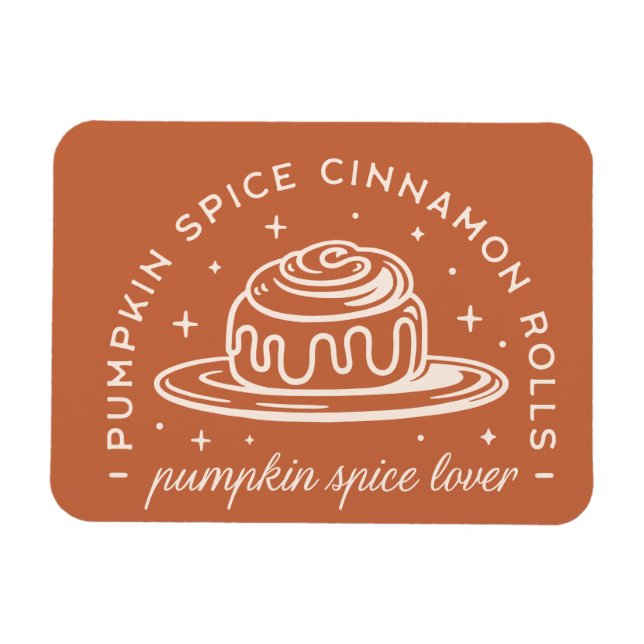 Íman Pumpkin Spice Cinnamon Rolls (Horizontal)