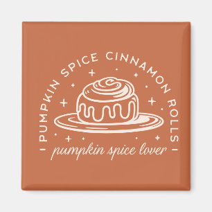 Íman Pumpkin Spice Cinnamon Rolls