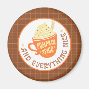 Íman Pumpkin Spice Crachá Queda