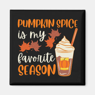 Íman Pumpkin Spice É Minha Época Favorita