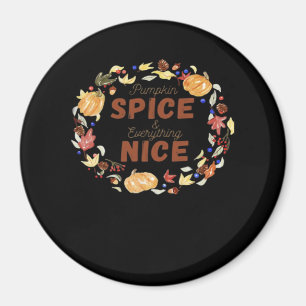 Íman Pumpkin Spice E Tudo Bastante Engraçado Essencial