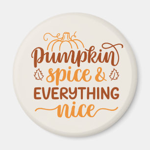 Íman Pumpkin Spice e tudo de bom