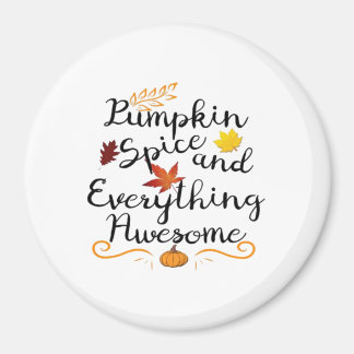 Íman Pumpkin Spice E Tudo É Legal - Halloween C