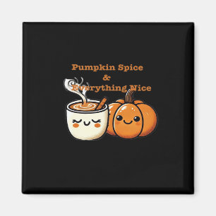 Íman Pumpkin Spice e Tudo Muito Bom - outono