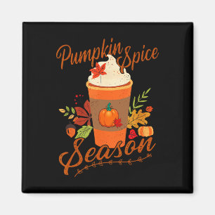Íman Pumpkin Spice Season Latey Fall Season Mulheres Cr