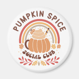 Íman Pumpkin Spice Social Club – Cute Fall PSL