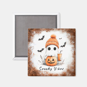 Íman Pumpkin Spice Spooky Vibes Personalizadas