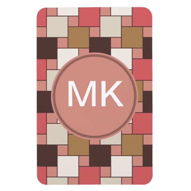 Íman Pumpkin Spice Weave Patterno (Vertical)