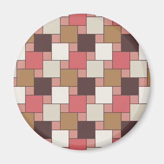 Íman Pumpkin Spice Weave Patterno (Frente)