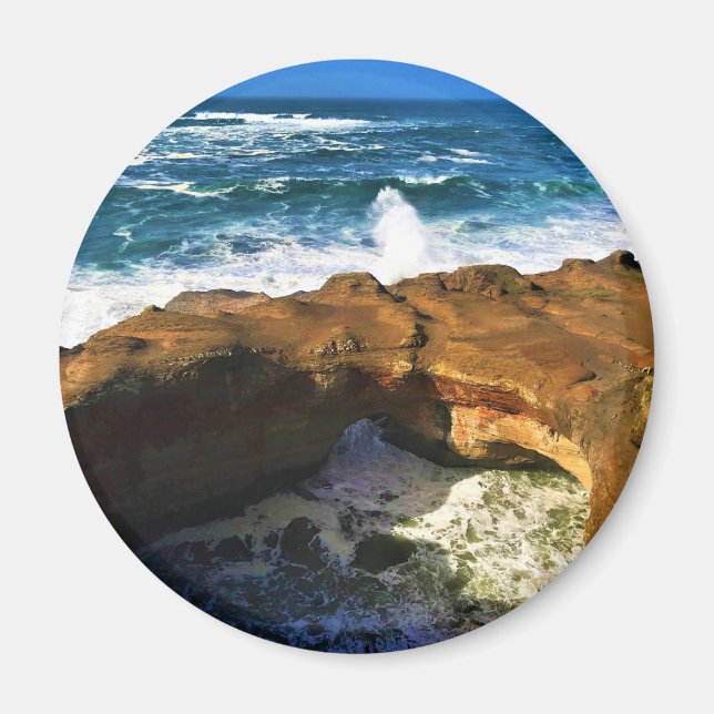 Íman Punchbowl, Newport, Oregon (Frente)