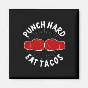 Íman Punho Duro Coma Tacos - Boxe Sparring Kick Boxing