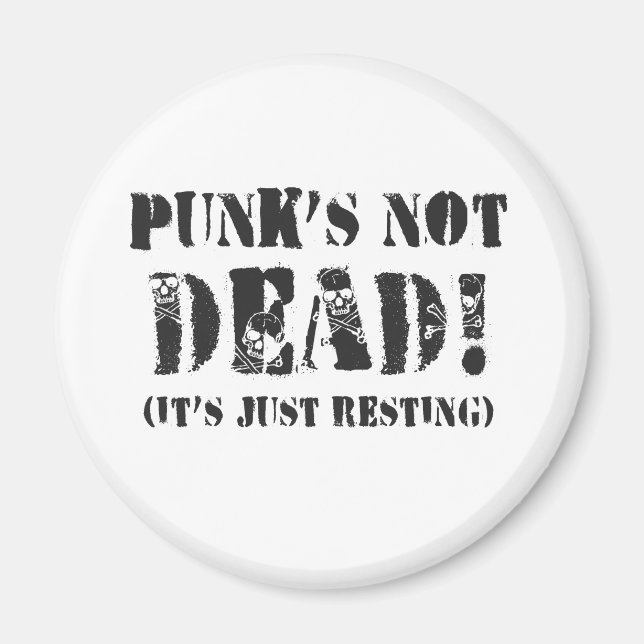 Íman Punks Não Morto! (Frente)