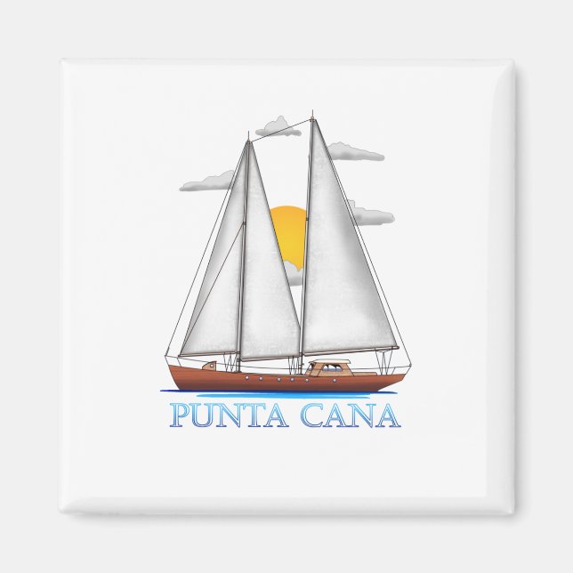 Íman Punta Cana - Navegador Náutico Costeiro (Frente)