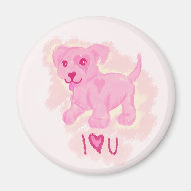 Íman Puppia Rosa (Frente)