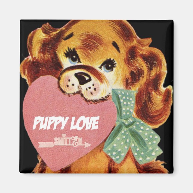 Íman Puppy Love (Frente)