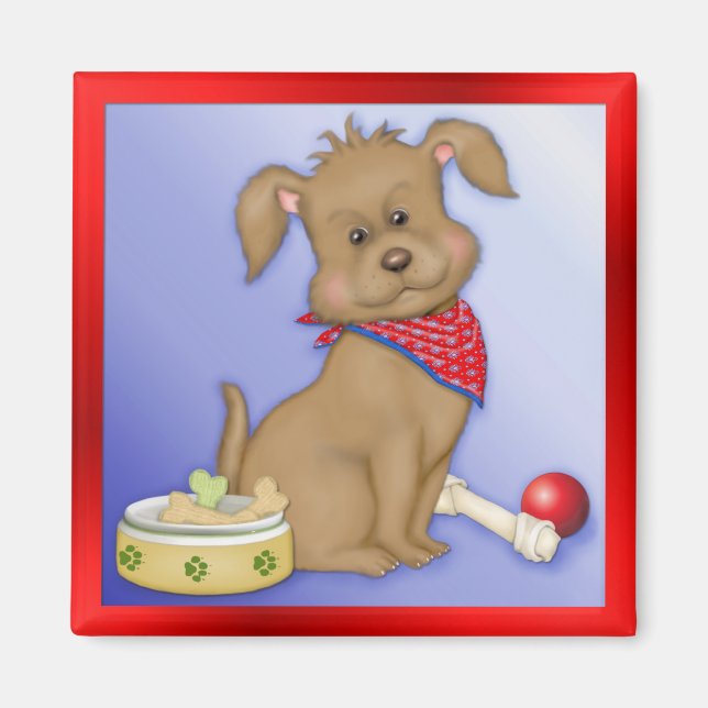 Íman Puppy Love (Frente)